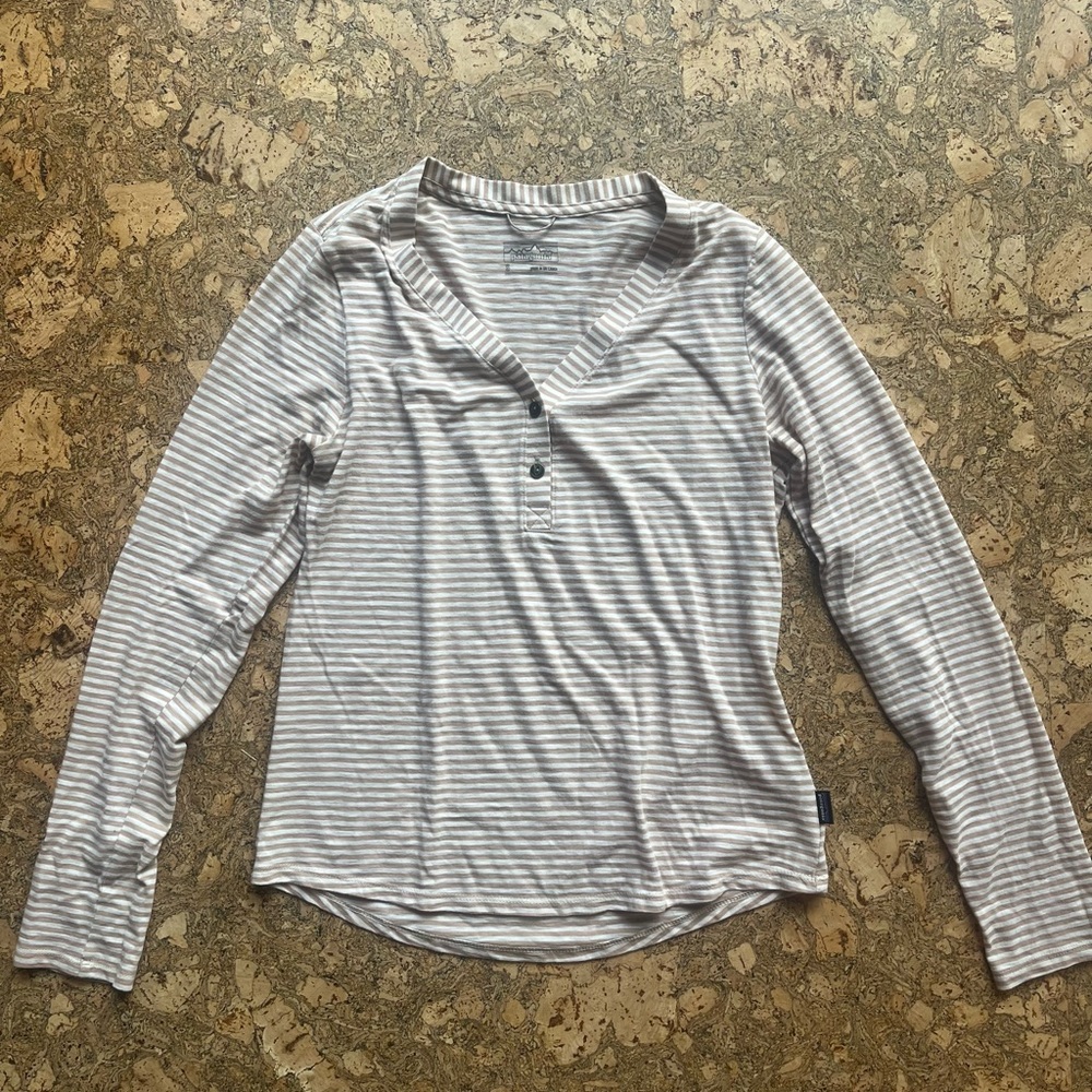 Patagonia striped shirt